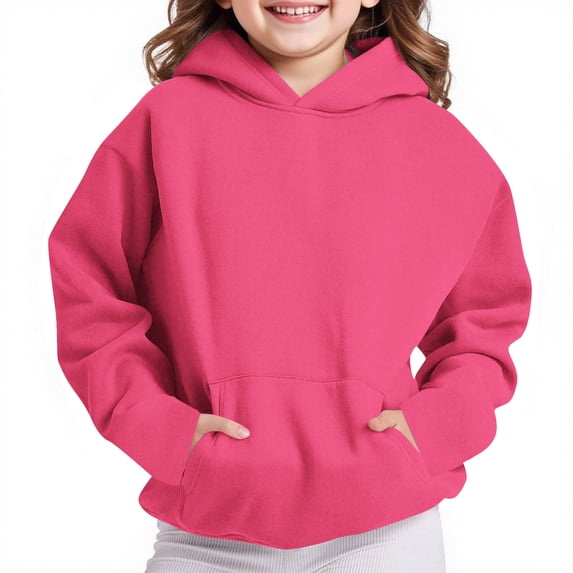 Kids Oversized Fleece Hoodie, Long Sleeve Oversized, with Pocket, Hooded Sweatshirt, for Casual and Everyday Layering, for Boys and Girls | CSEONE