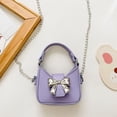 thumbnail image 1 of Kids PU Crossbody Bag Korean Butterfly Design Mini Shoulder Purse For Girls Cute Versatile Handbag Multiple Colors, 1 of 10