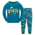 thumbnail image 1 of Kids Pajama Graphic Pajamas Long Sleeve Crewneck Cozy Nightwear Boys Pajamas Size 4-5 Years, 1 of 2