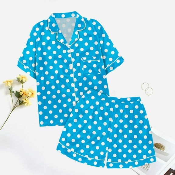 Kids Pajamas Set Silk Satin Casual Short Sleeve Button Down Loungewear with Shorts Summer PJS for Girls Silk Pajamas Size 10-11 Years