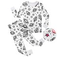 thumbnail image 1 of Kids Pajamas Toddler Color Your Own Pajamas Long Sleeve 2 Piece Pajamas Set For Boys And Girls Diy Pajamas Color Your Own Fun Designs 8-9 Years, 1 of 5
