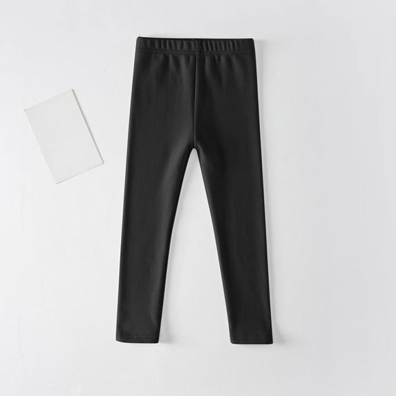 Kids Pants Girls Toddler Kids Comfortable Leggings For Girls Leggings Great For Softness And Breathability Pants Black,110cm/43.31in (5 Years)