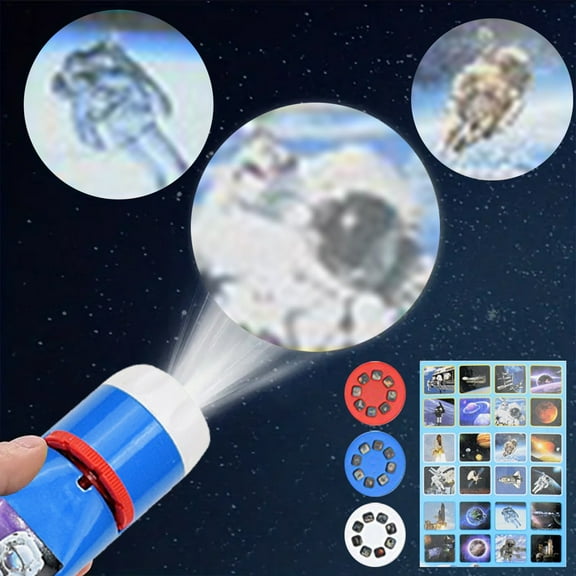 Kids Pattern Projector Toy, Early Childhood Education Luminous Puzzle and Story Projector, Fun Learning Gift for Children Family and Friends