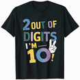 thumbnail image 1 of Kids Peace Out Single Digits I'm 10 Year Old 10th Birthday T-Shirt, 1 of 5
