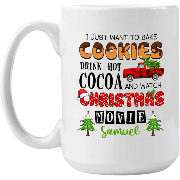 Kids Personalized Snowman Hot Cocoa Mugs, Snowman Face Christmas Coffee Mug, Custom Name Snowman Ceramic Mug For Christmas, Snowman Xmas Tea Cup, Xmas Hot Chocolate Cup, White Cups 11oz 15oz