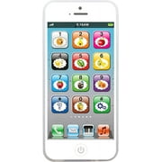 Kids Phone Toddler Toys for Girls Boys Age 1-3,Christmas Birthday Gifts for Toddler ,Portable Touchscreen Learning Toy for 1 2 3 Year Old, White