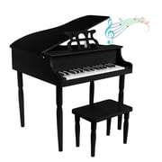 Hey Play Kids Piano - 30 Key Mini Grand Piano with Music Stand and Bench