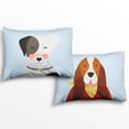 thumbnail image 1 of Kids Pillowcases, 2 Pack, by Rookie Humans - 100% Cotton w/Envelope Closure (Puppy), 1 of 6