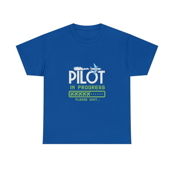 Kids Pilot In Progress, Future Pilot Airplane Lovers T-Shirt