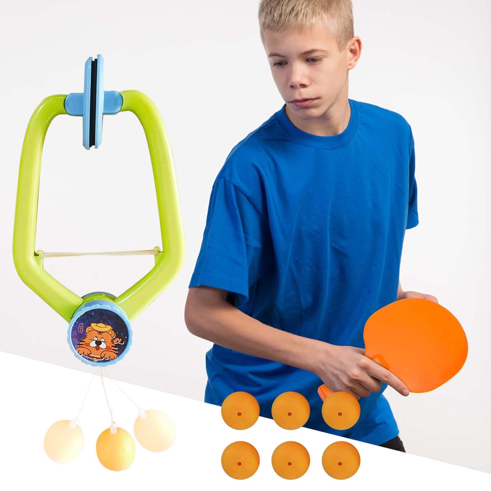 Hanging Paddle Ball Door Pong Game Over The Door Adjustable Doorway ...