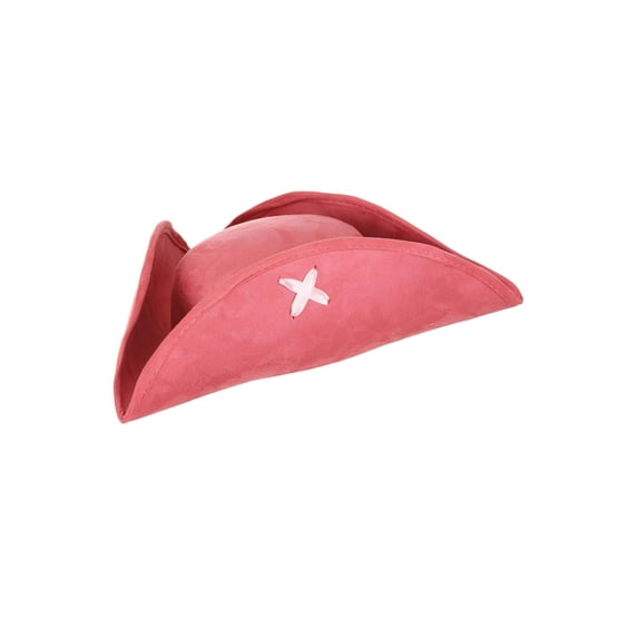 Kids Pink Pirate Tricorn Hat