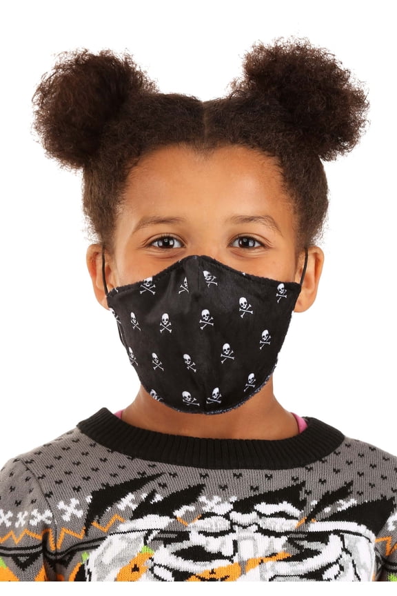 Kids Pirate Sublimated Face Mask