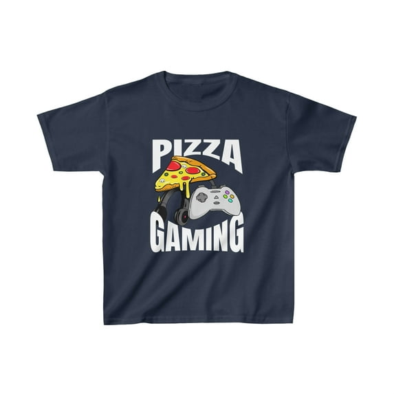 Kids' Pizza & Video Game Controller 'Pizza Gaming' T-Shirt