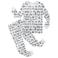 thumbnail image 1 of Kids Pjs Set Color Your Own Toddler Pajamas Long Sleeve 2 Piece Pajamas Set For Toddler Pajamas Color Your Own Fun Designs 8-9 Years, 1 of 4