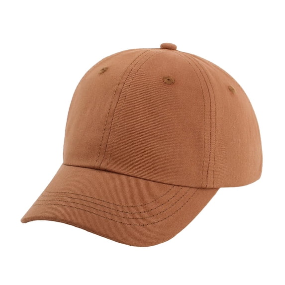 Kids Plain Baseball Cap Soft Adjustable Sport Sun Cap Light School Outdoor Hat 3-10 Years