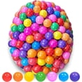 thumbnail image 1 of Kids Play Ball Pit Balls 50Pack Multicolor 2.1 Inch, Phthalate Free Flexible Plastic Ocean Balls, Durable Play Balls for Indoor Tent, Baby Play Yard, Bathtub, Swimming Pool Play, 1 of 9
