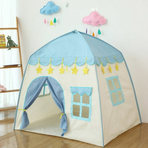 Kids Play Tent Large Fairy Playhouse Teepee Tent for Children Birthday Indoor Outdoor Use