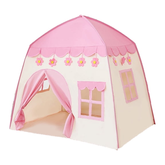 Kids Play Tent Large Fairy Teepee for Children Indoor Outdoor Playhouse Family Toy for Birthday and