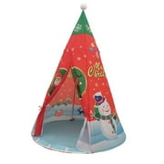 Kids Playhouse Teepee Tent Christmas Toy Simulation Home for Children 5 Feet