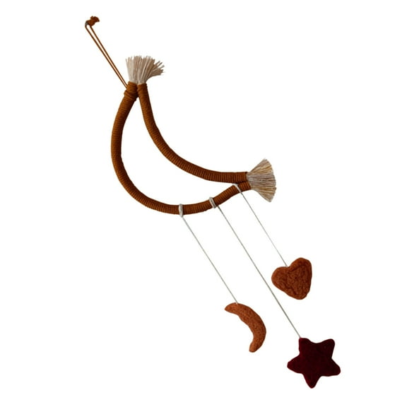 Kids Playset Outdoor Moon Star Ornament Hanging Ceiling Crib Mobile Pendant Wall Dream Catcher Baby