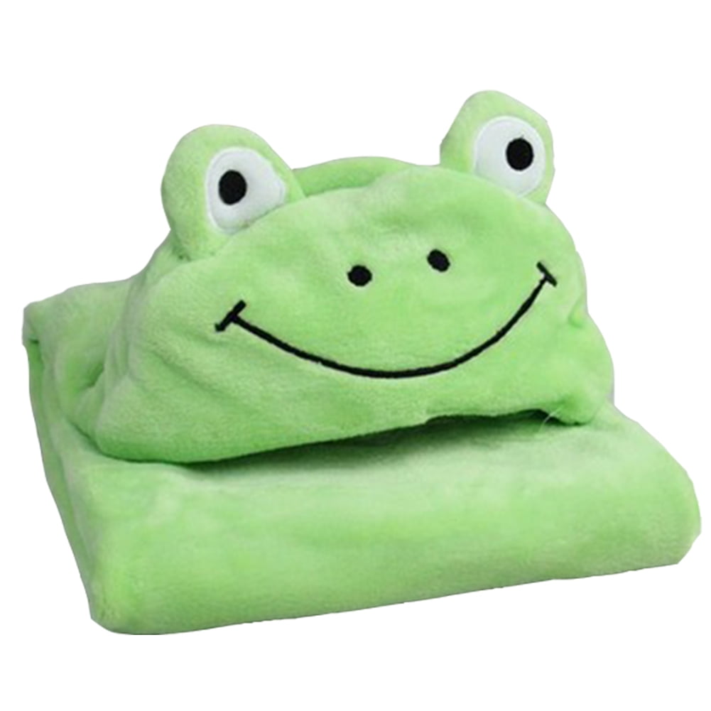 Kids Plush Animal Blanket Children Hooded Huggable Critter Blankets Perfect for Boys or Girls