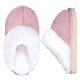 thumbnail image 1 of Kids Plush Fuzzy Slippers for Toddler Boys & Girls, Soft Warm Winter House Shoes, Non-Slip Thick Sole Bedroom Slides for Little Kid & Big Kid, 1 of 6