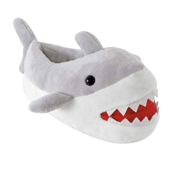 Kids Plush Novelty 3D Shark Slippers | Slipper Snob | Great Gift