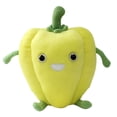 thumbnail image 1 of Kids' Plush Toys Pillows, Play for Student Kitchen, Plush Toys, Childrens Vegetable Plush, 8 Inch Kawaii Yellow Bell Pepper Stuffed Doll, Fleece Material Soft Pillow for Naps and, 1 of 3