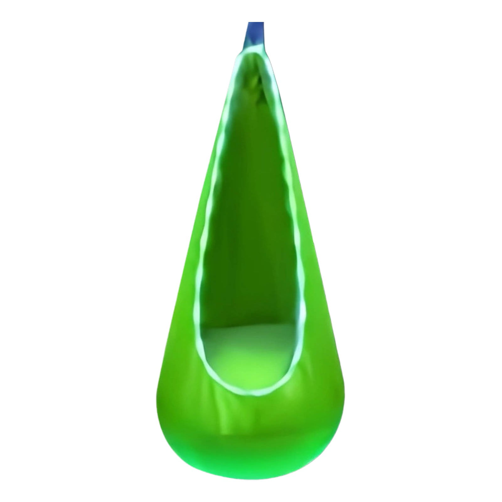 Kids Pod Swing Seat,Sensory Swing for Kids with Remote LED Lights and ...