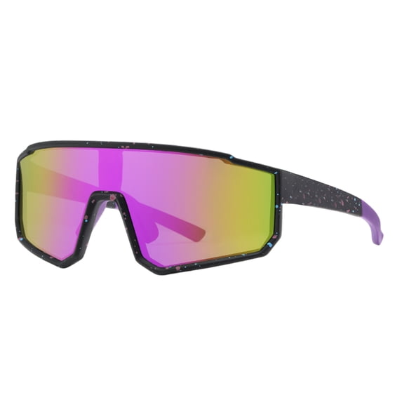 Kids Polarized Baseball Sunglasses Youth Softball Cycling Sports Sunglasses For Boys Girls Uv Protection,Black2 - 15Cm