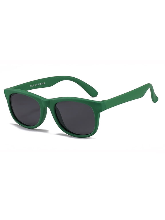 Kids Polarized Sunglasses Flexible TPEE Rubber Toddler Shades For Girls Boys Ages 3 12