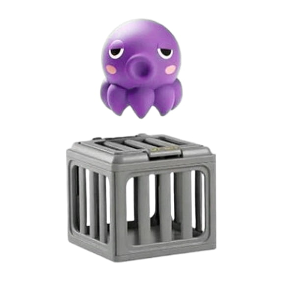 Kids Pool Diving Toys, Water Swimming Dive Pool Game, Kids Bath Toy Play Set W/ Fish Box Floating Animals, Fun Outdoor Beach Lake Swim Summer Party Gift (Octopus)