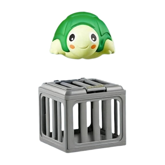 Kids Pool Diving Toys - Water Swimming Dive Pools Game | Diving Cages Toy with Animals Floating | Easy Release Sinking Cage | Seek Pools Game Accessories for 3-12 Boys and Girls (Turtle)