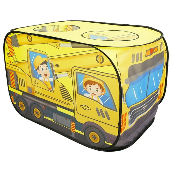 Kids Pop Up Play Tent Polyester Children Play Tent Folding Indoor Outdoor Toddler Playhouse Tent Car Style Boy Girl Play Tent with Storage Bag for Kids Toddlers Indoor Outdoor