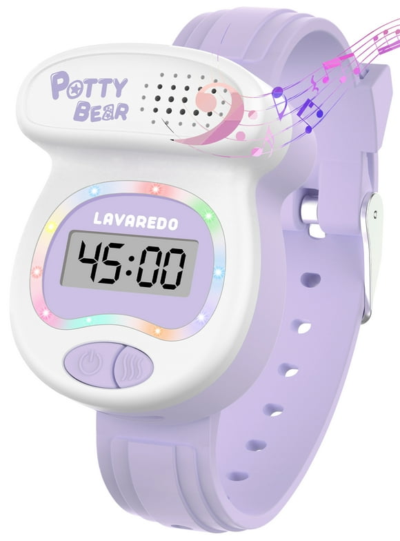 Kids Potty Training Watches,Potty Timer Toilet Shape Watch Music Reminds Kids It's Time to Go to The Toilet, Fun Gift for Moms and Toddlers