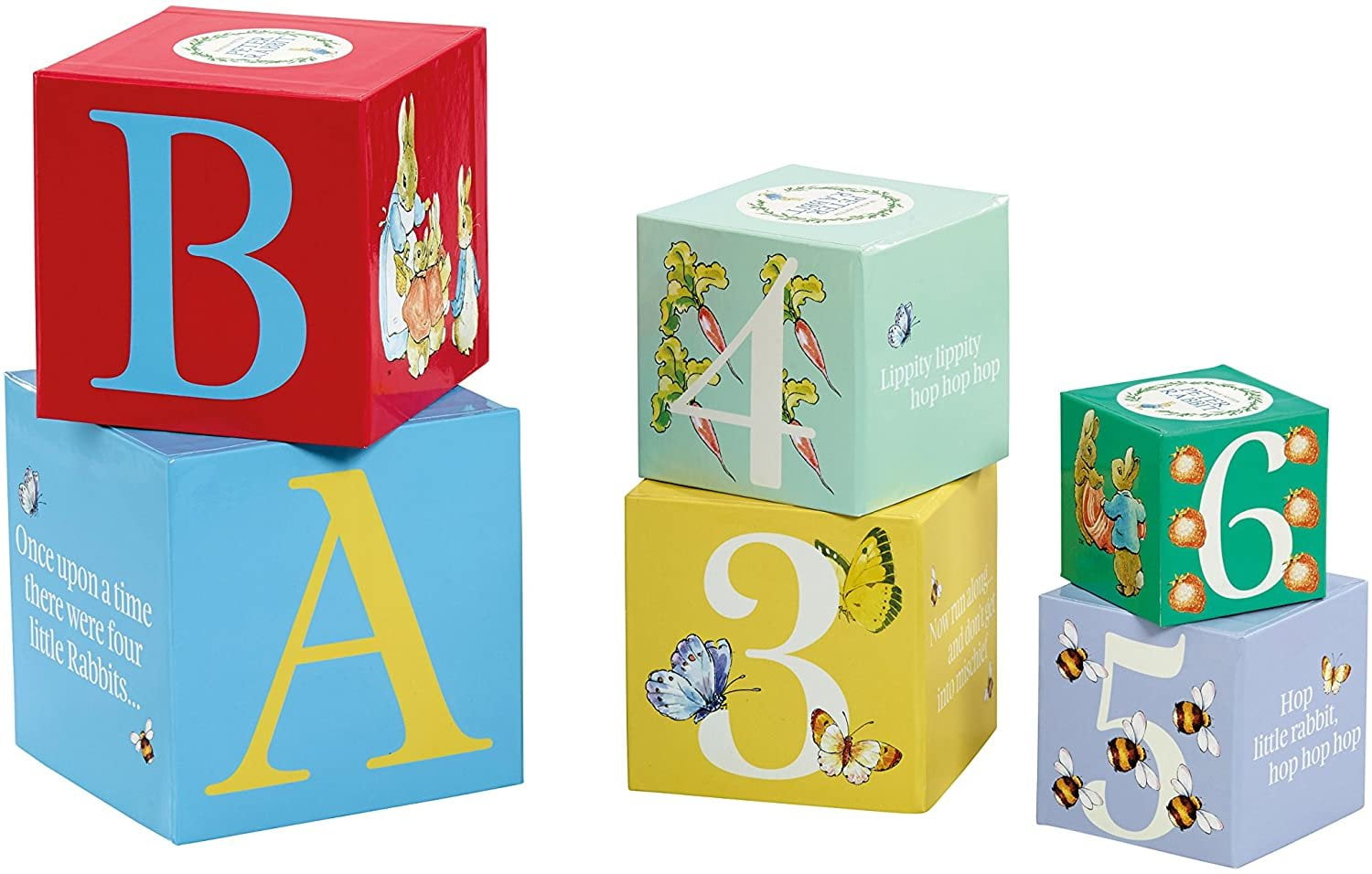 Beatrix potter store wooden blocks