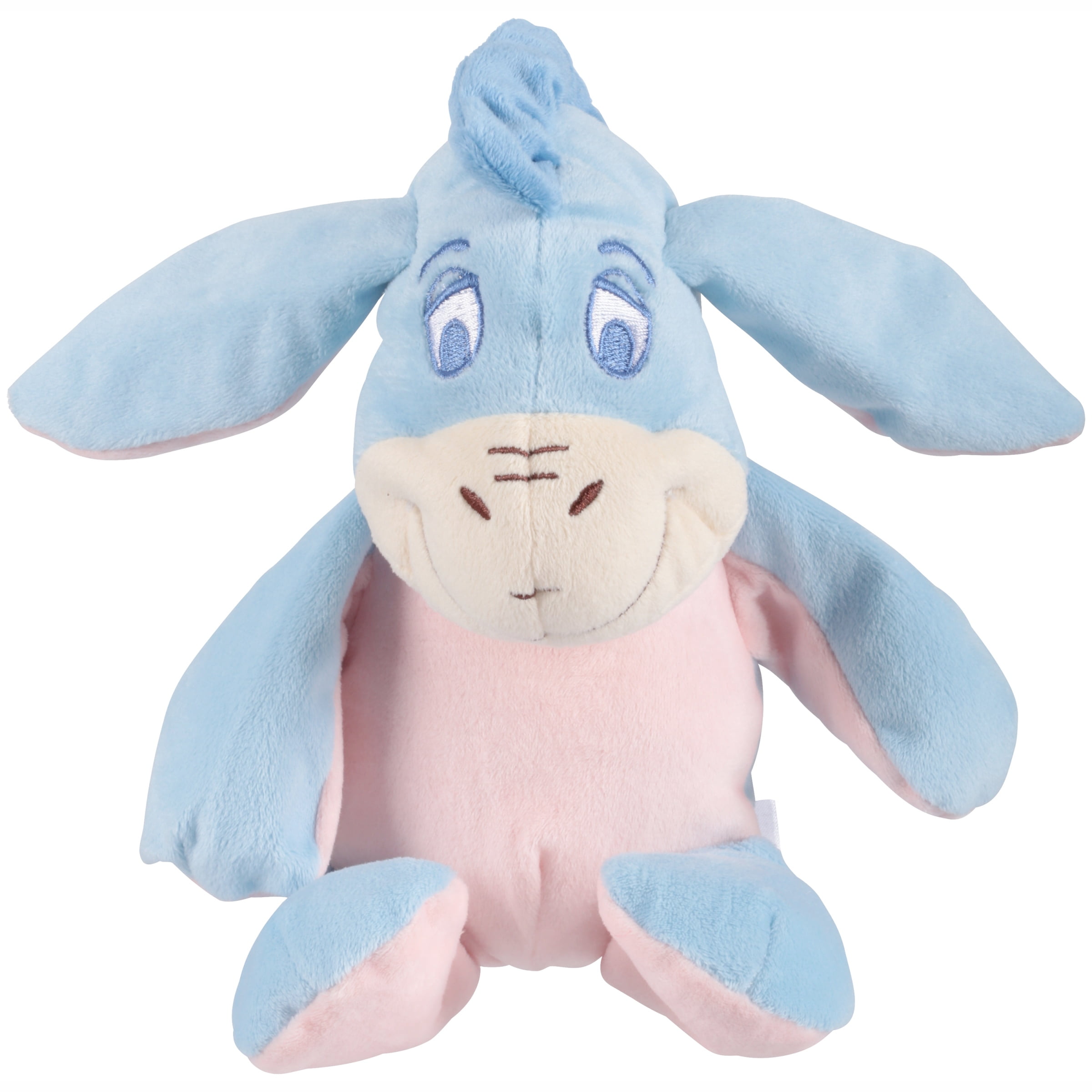 Disney Baby Blue Eeyore Plush Toy with Sound, 9 Inches