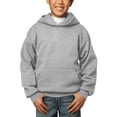 thumbnail image 1 of Kids Premium Pullover Hoodie Heavyweight Sweatshirt Kangaroo Pocket Long Sleeve Youth Junior, 1 of 6