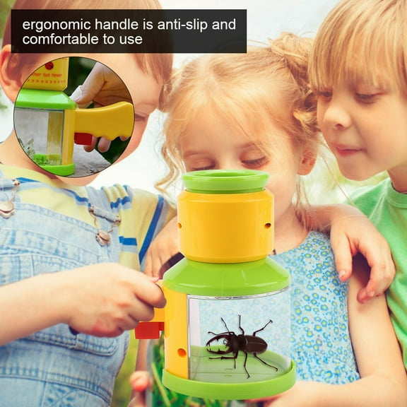 Kids Preschool Toy Outdoor Insect Observation Bug Catcher Viewer Magnifier Children
