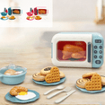 thumbnail image 1 of Kids Pretend Microwave Oven Toy, Simulation Kitchen Cooking Playset with Fake Food, Cookware & Tableware, Pretend Play Toy, Educational Role Play Gift for Boys and Girls Ages 3 and Up, 1 of 8