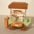 thumbnail image 1 of Kids Pretend Play Bakery Cart Toy with Play Bread, Cash Register, Weighing Scale, Mini Mobile Food Stand Playset, Educational Grocery Shop Role Play Toy for Toddlers Boys Girls Ages 3+ Birthday Gifts, 1 of 6