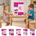 thumbnail image 1 of Kids Pretend Play Kitchen Playset, Mini Cooking Toy with Realistic Cookware Accessories, Safe ABS Plastic Role Play Toy, Educational Birthday Holiday Gift for Toddler Girls Ages 2+, 1 of 7