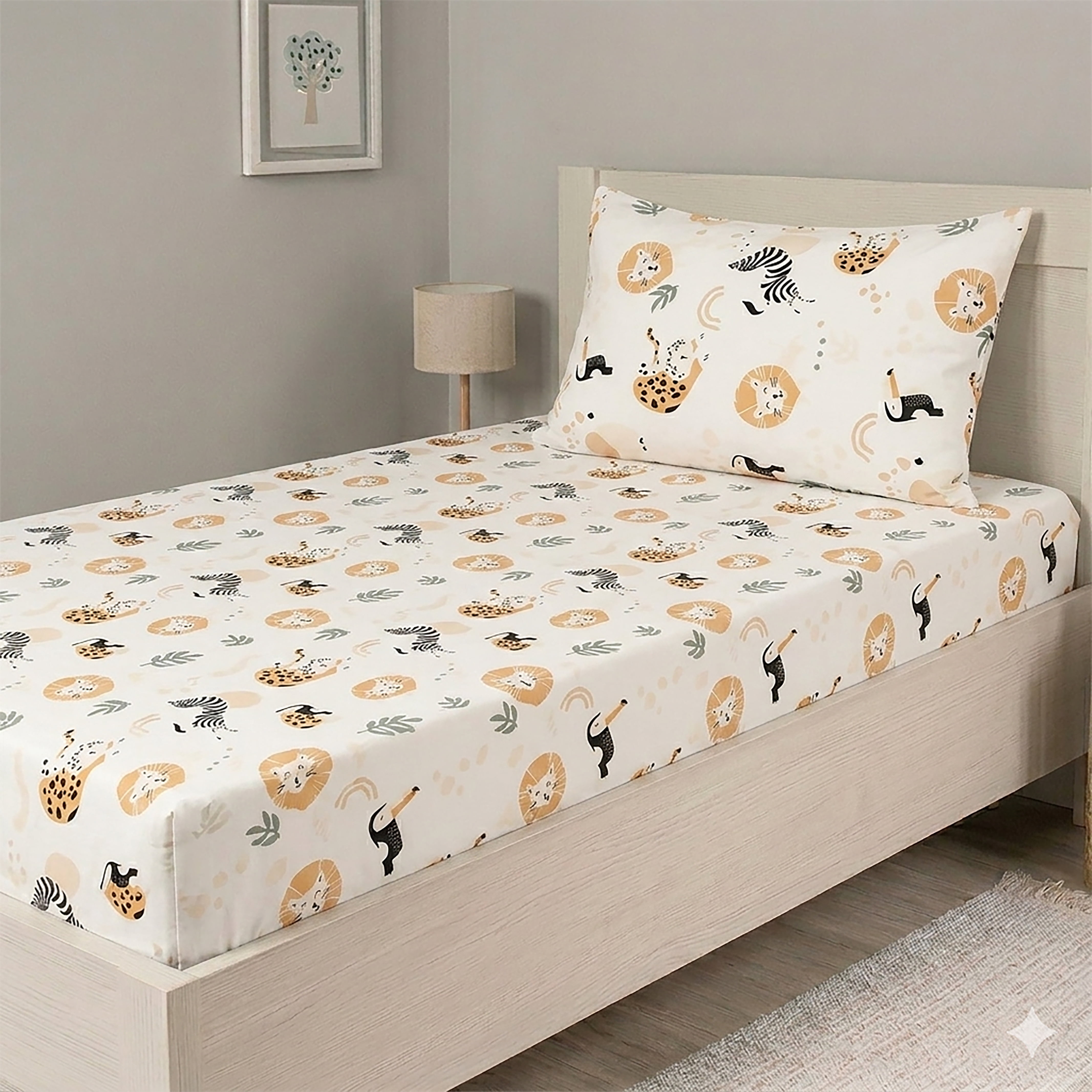 Top Cotton 2 Piece Twin Sheet Set, 100% Cotton Sheets with Deep Pockets ...