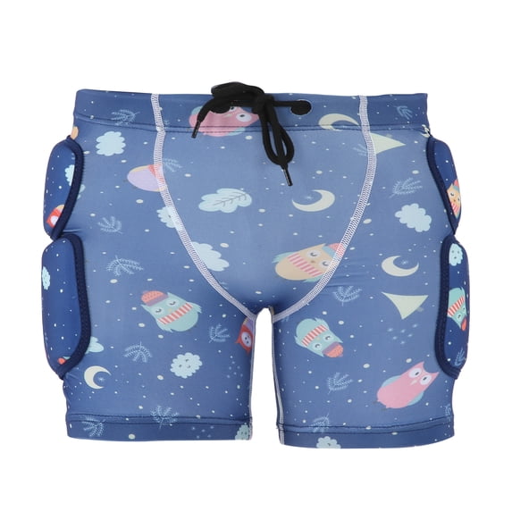 Kids Protection Hip EVA Padded Children Hip Guard Pad for Skiing Skating Roller SkatingDark Blue XXS