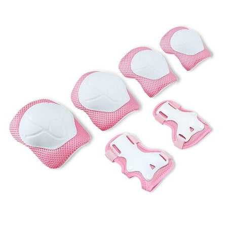 Kids Protective Gear Set Knee Pads for Kids 3-8 Years Toddler Knee and Elbow Pads with Wrist Guards 3 in 1 for Skating Cycling Bike Rollerblading Scooter