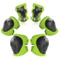 thumbnail image 1 of Kids Protective Gear Set, Knee Pads for Kids 2-8 Years Toddler, Knee and Elbow Pads with Wrist Guards for Skating Cycling Bike, Green, 1 of 8