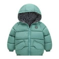 thumbnail image 1 of Kids Puffer Down Jackets with Hood for Boys Girls Outerwear 1-6Y, 1 of 7