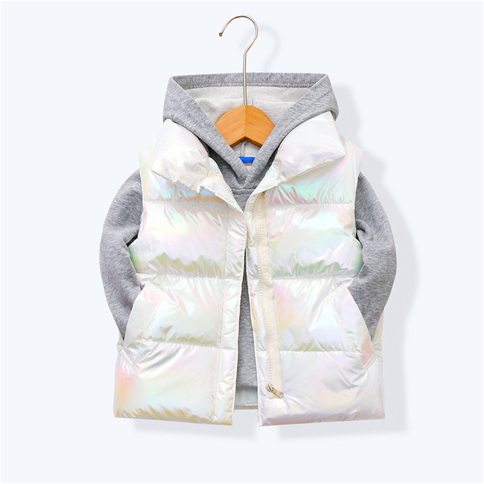 Toddler Puffer Vest For Boys & Girls – Lightweight Sleeveless Down Winter Coat For 18 Months To 7 Years