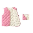 thumbnail image 1 of Kids Puffer Vest Cotton Girls' Outerwear Jackets & Coats Girls Winter Clothes Girls Clothing Size . 8-10 Years, 1 of 5