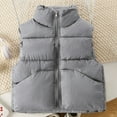 thumbnail image 1 of Kids Puffer Vest Girls Lightweight Sleeveless Outerwear Jackets & Vests Toddler Winter Clothes Girls Clothing 2-3 Years, 1 of 3